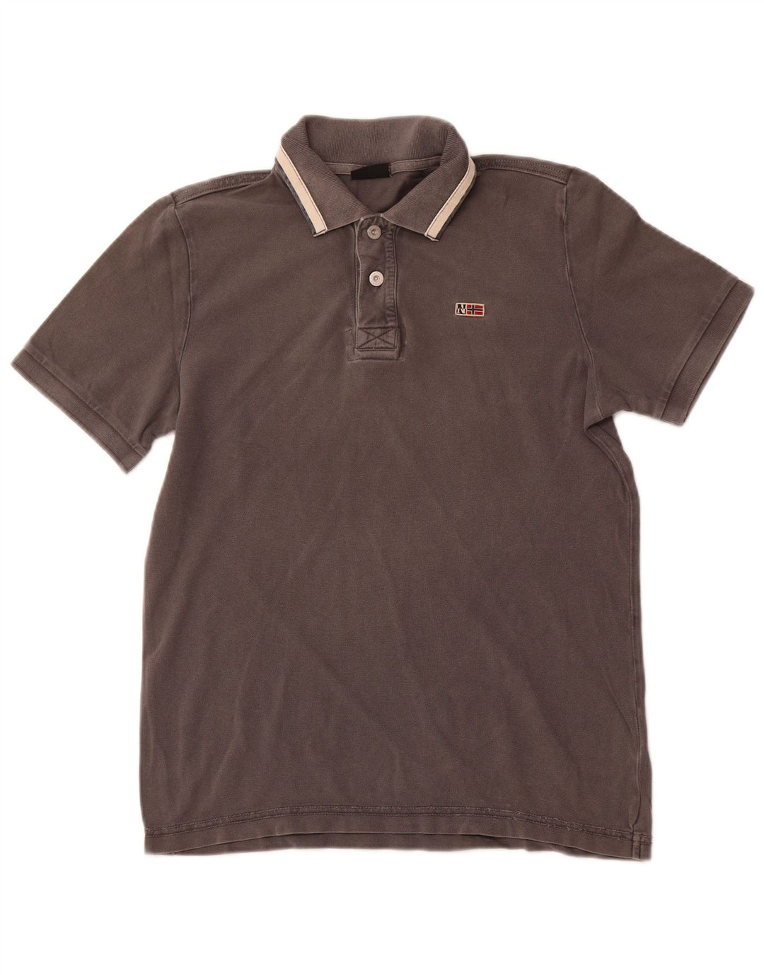 Napapijri Polo Homme Petit Gris