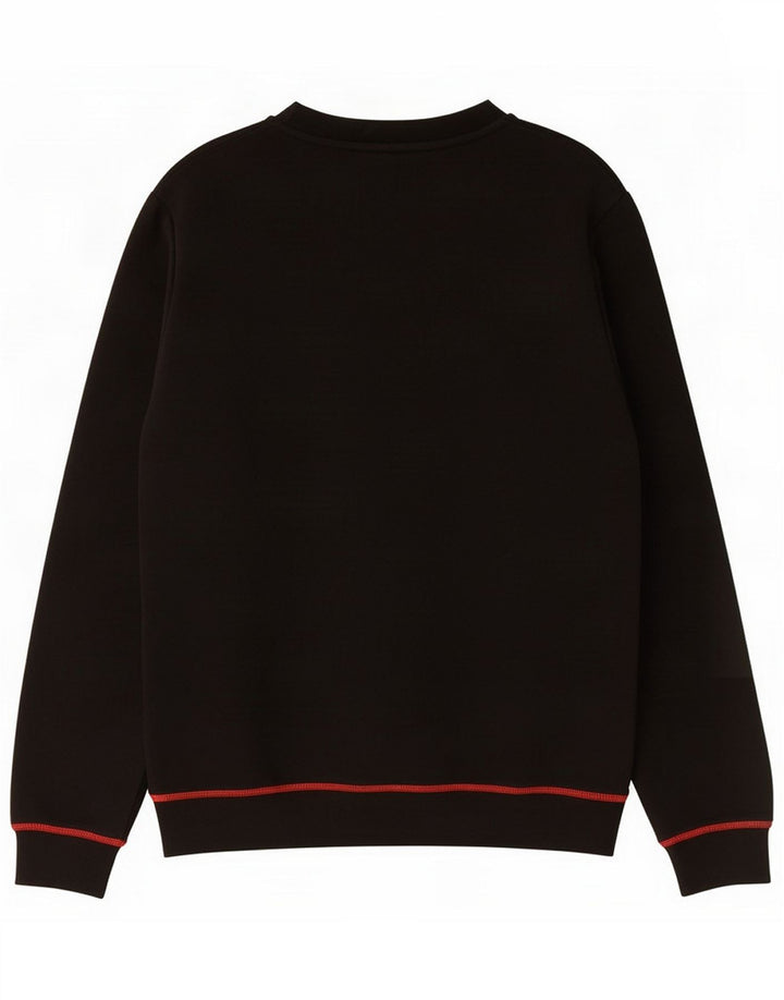 Pyrex Sweat-shirt graphique pour homme en coton noir moyen