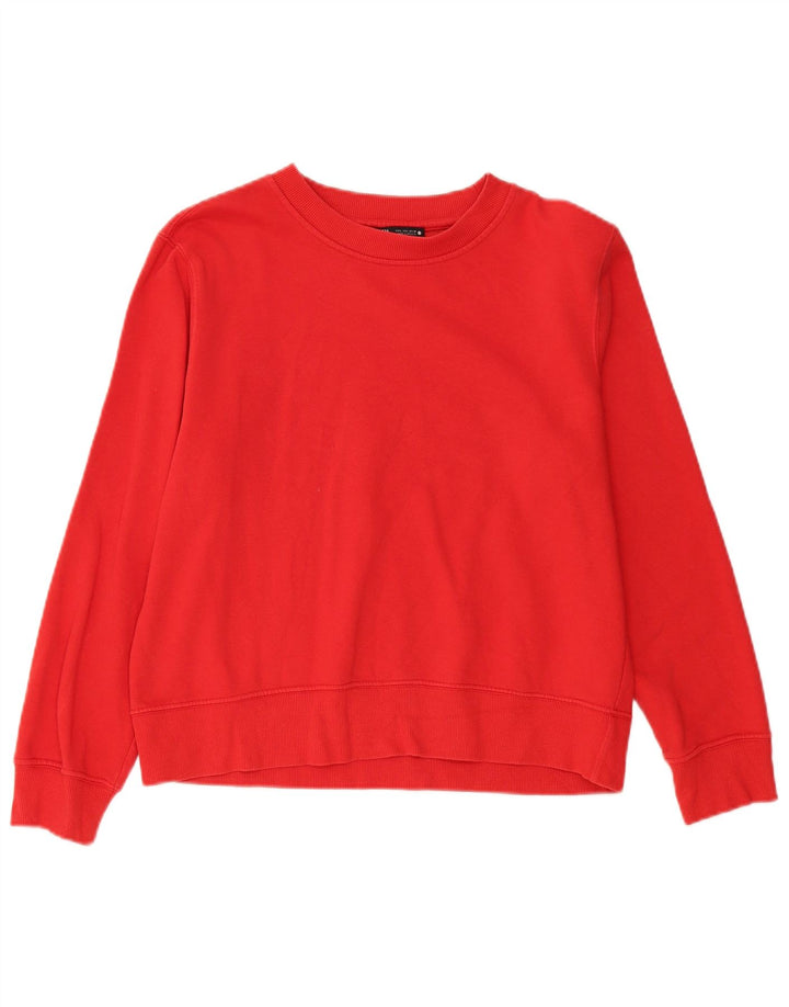Zara Sweat-shirt pour femme UK 16 Large Rouge