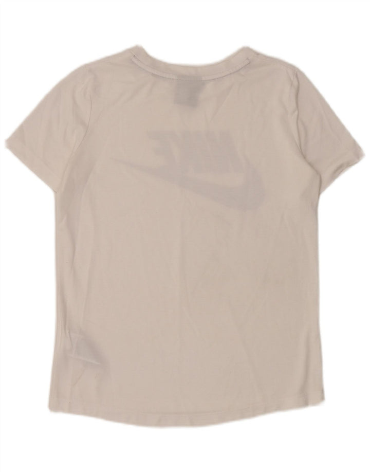 Nike T-shirt graphique pour homme Petit Blanc Polyester