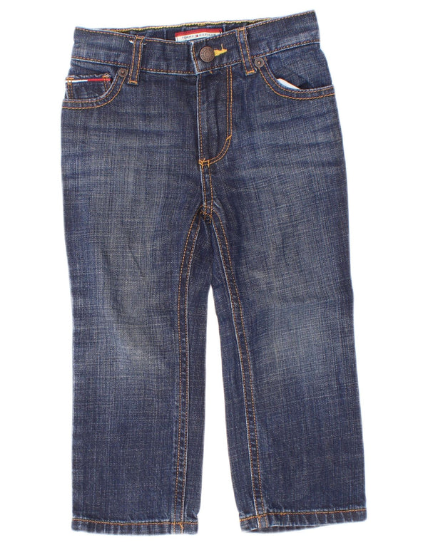 Tommy Hilfiger Jean droit bébé garçon 18-24 mois W20 L14 bleu coton