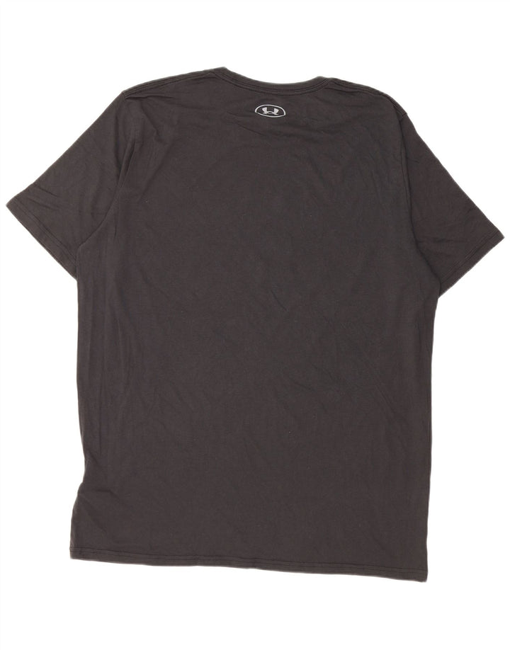 Under Armour T-Shirt Graphique Homme XL Noir Coton