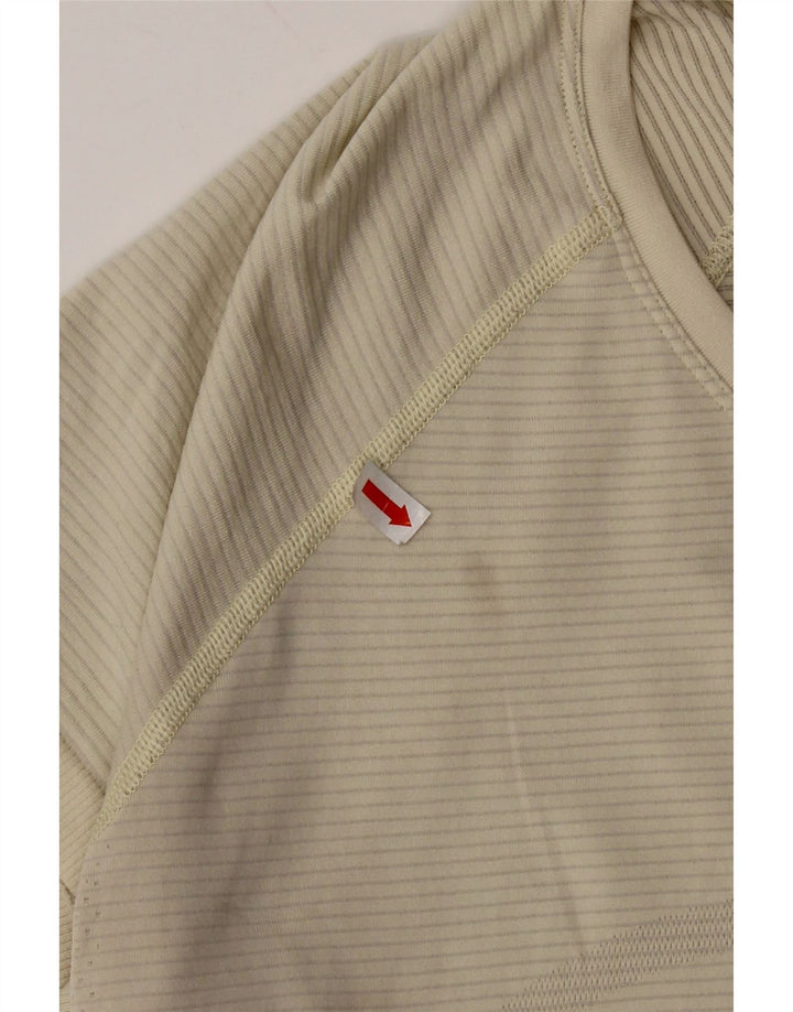 Lululemon T-Shirt Femme UK 16 Large Beige