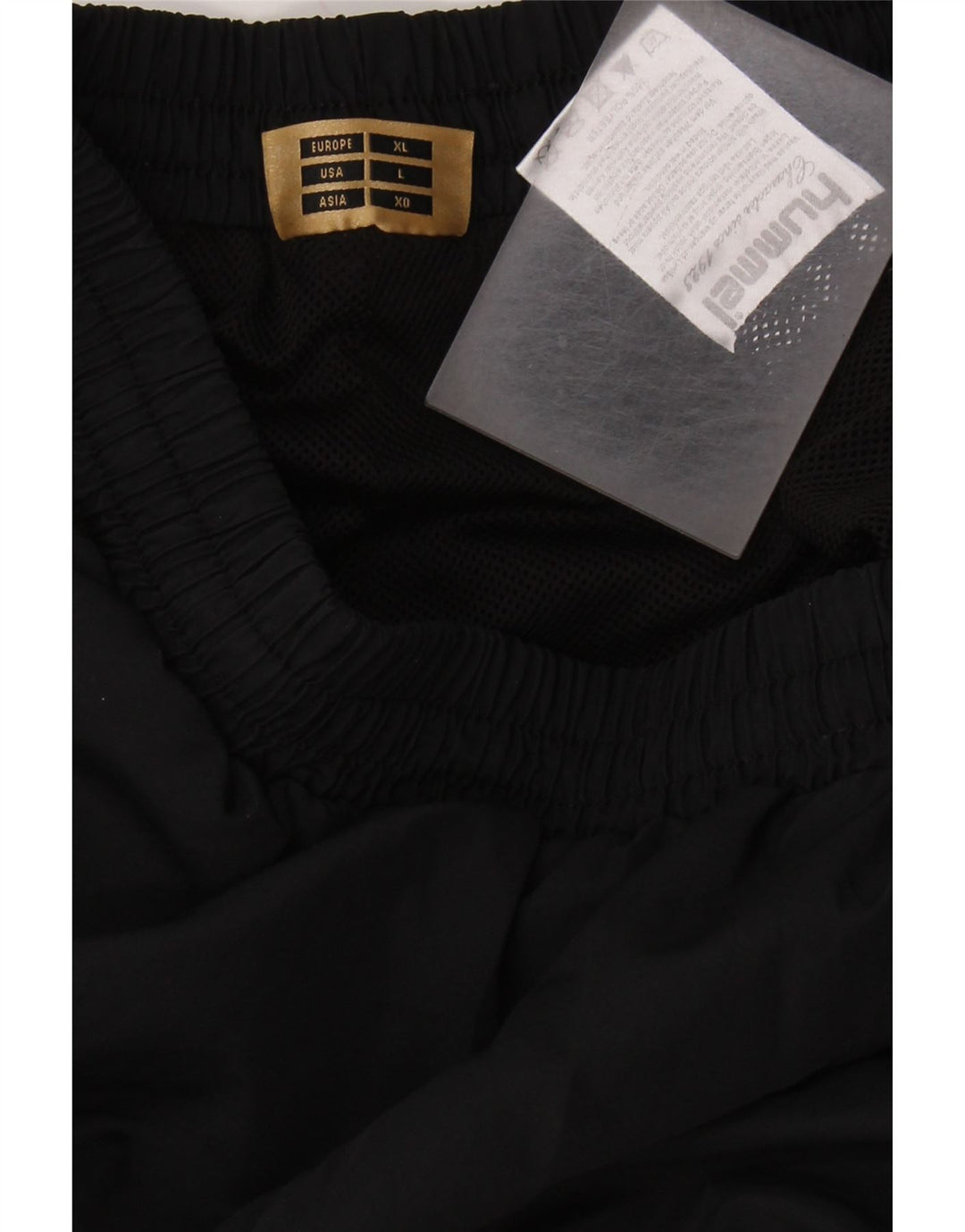 HUMMEL Pantalon de Survêtement Graphique Homme Large Noir Polyester