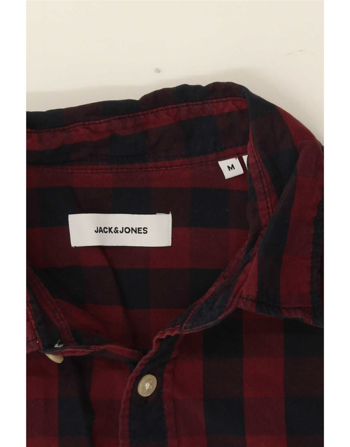 Jack & Jones Chemise Homme Vichy Bordeaux Moyen
