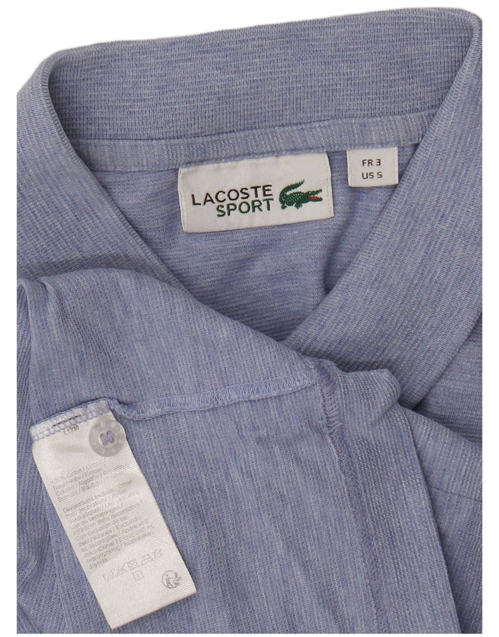 LACOSTE Polo Homme Taille 3 Petit Bleu Coton