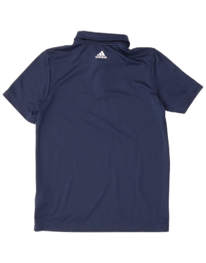 ADIDAS Polo Garçon 11-12 ans Bleu Marine Polyester