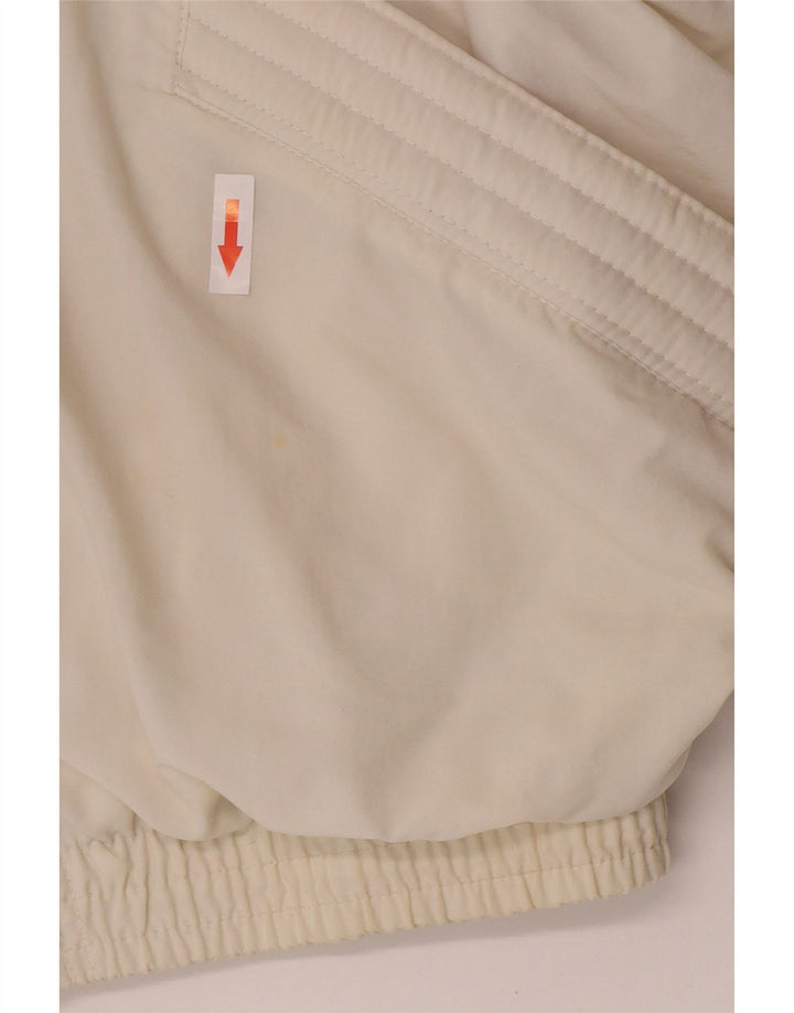 Lotto Veste de Survêtement Graphique pour Homme Large Blanc Cassé Géométrique Rétro