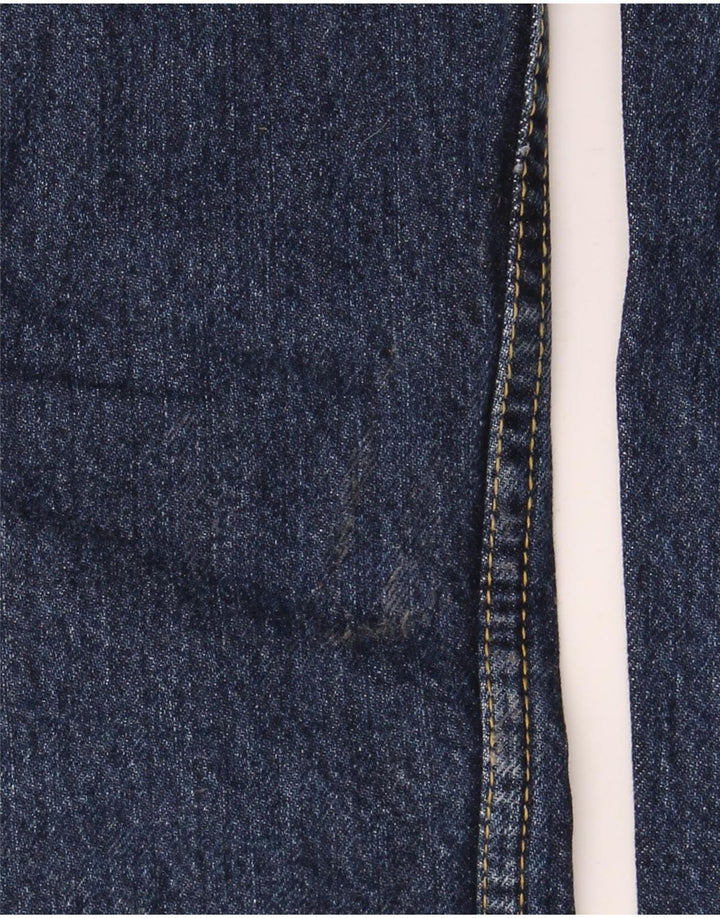 Lee Jean Droit Homme W44 L27 Bleu Marine Coton