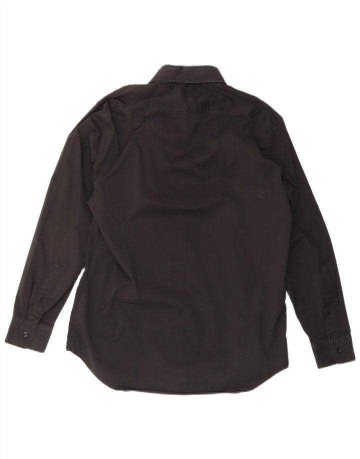 CALVIN KLEIN Chemise Homme Large Noir Coton