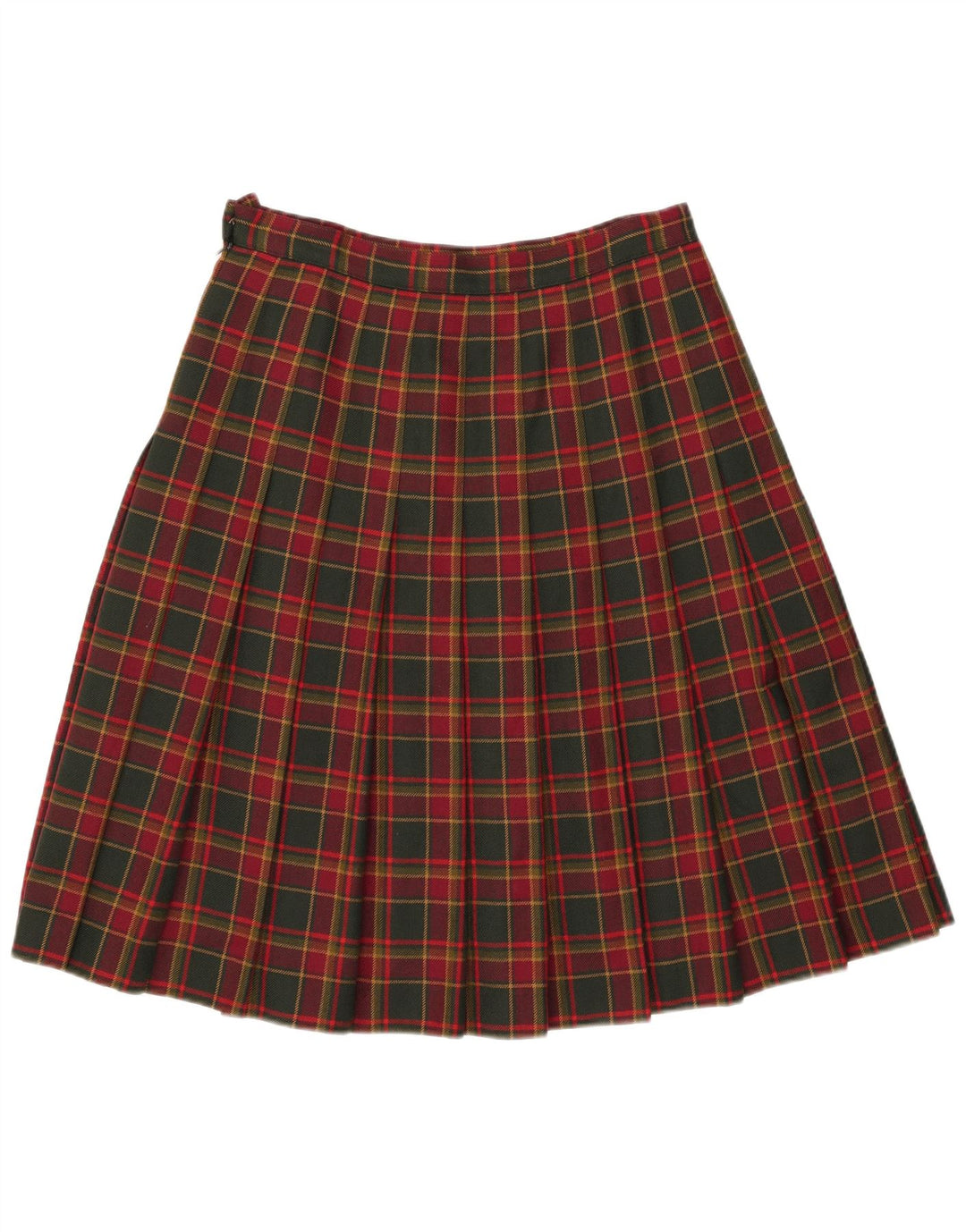 Steinbock Jupe plissée couteau pour femme W32 Grand carreaux rouges