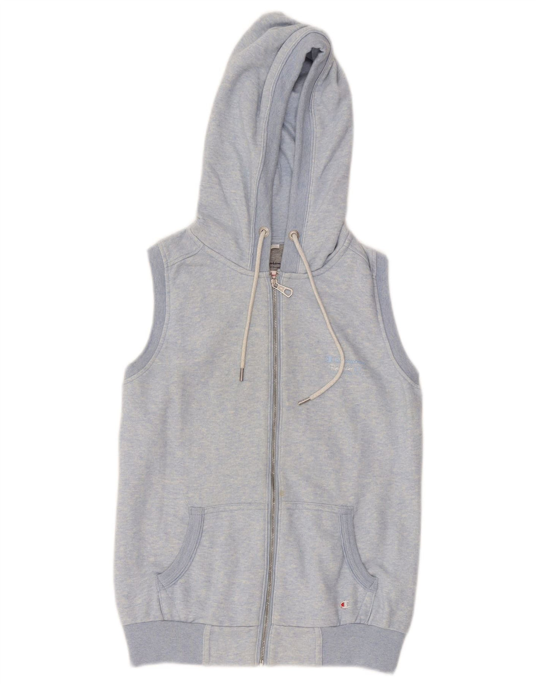 CHAMPION Pull à capuche zippé Heritage Classics pour femme UK 10 Petit Bleu