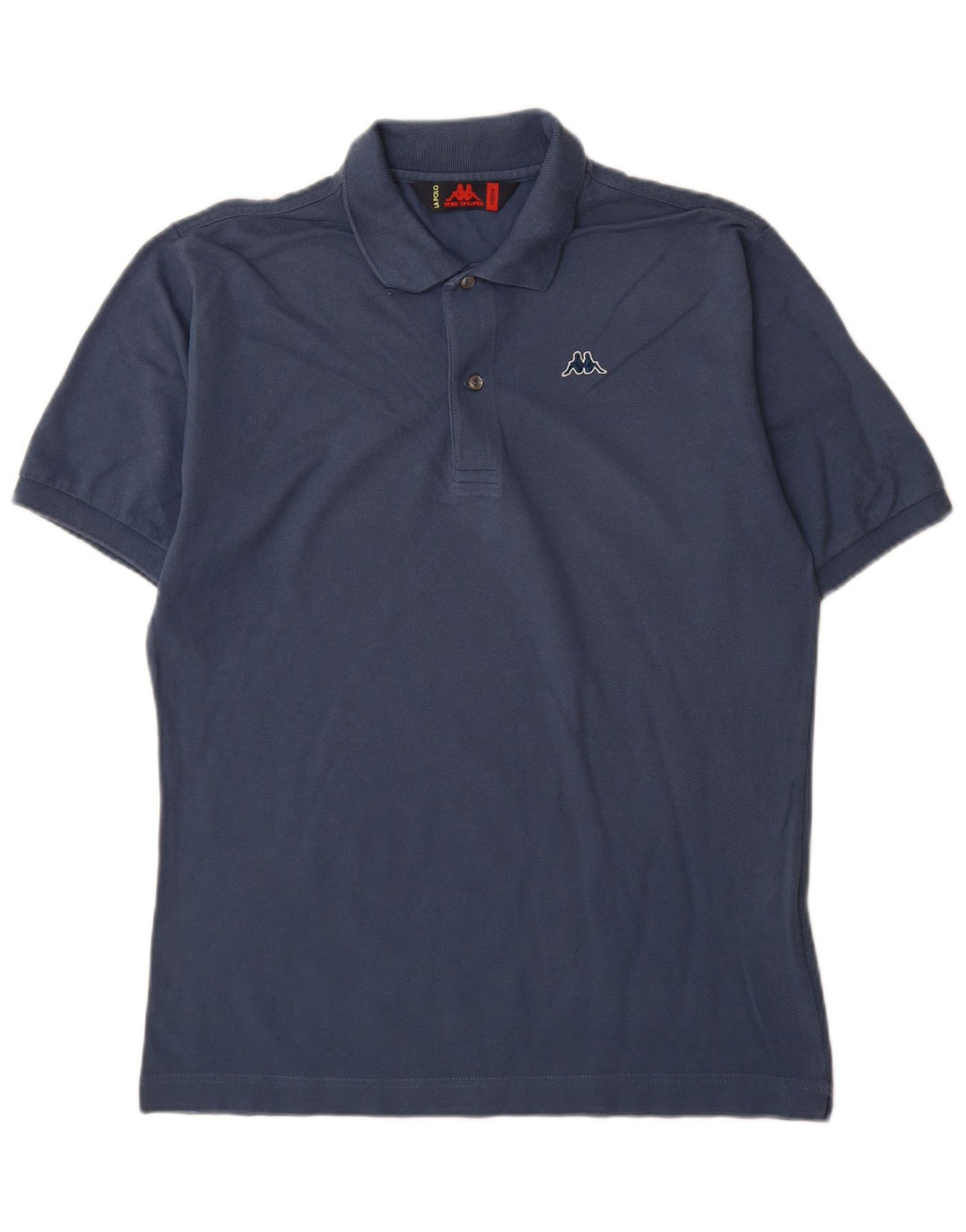Kappa Polo Homme Bleu Marine Moyen Coton
