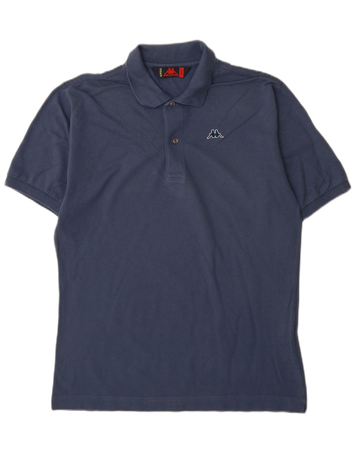 Kappa Polo Homme Bleu Marine Moyen Coton