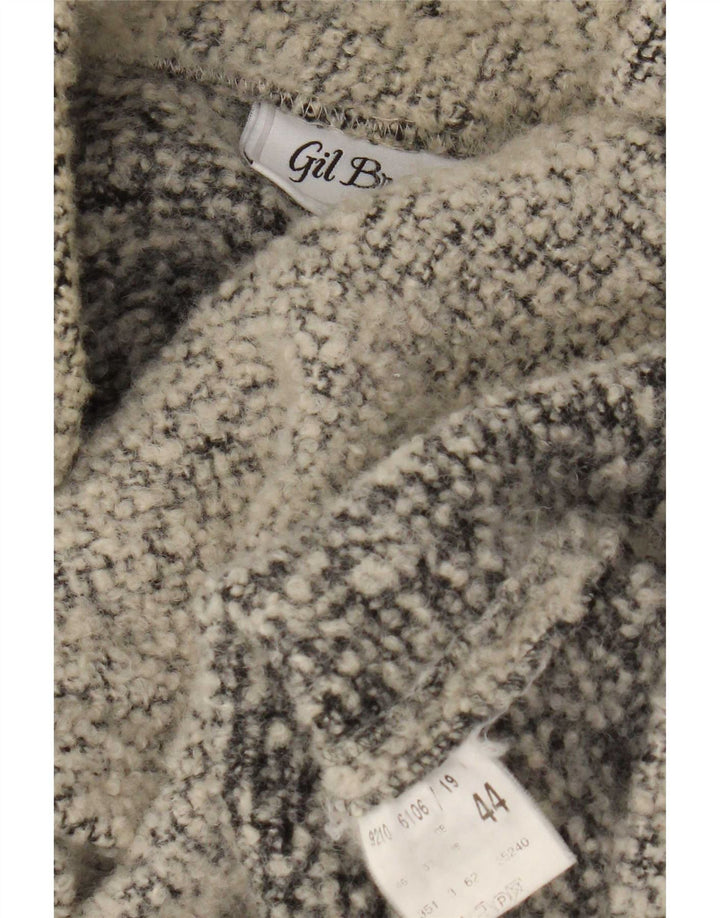 Gilet Femme Gil Bret IT 44 Laine Mouchetée Gris Moyen