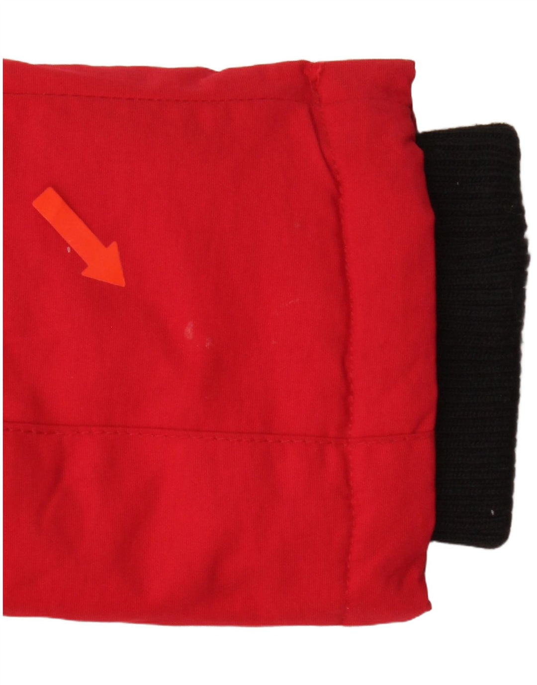 Superdry Veste Parka surdimensionnée à capuche pour femme UK 10 Petit nylon rouge
