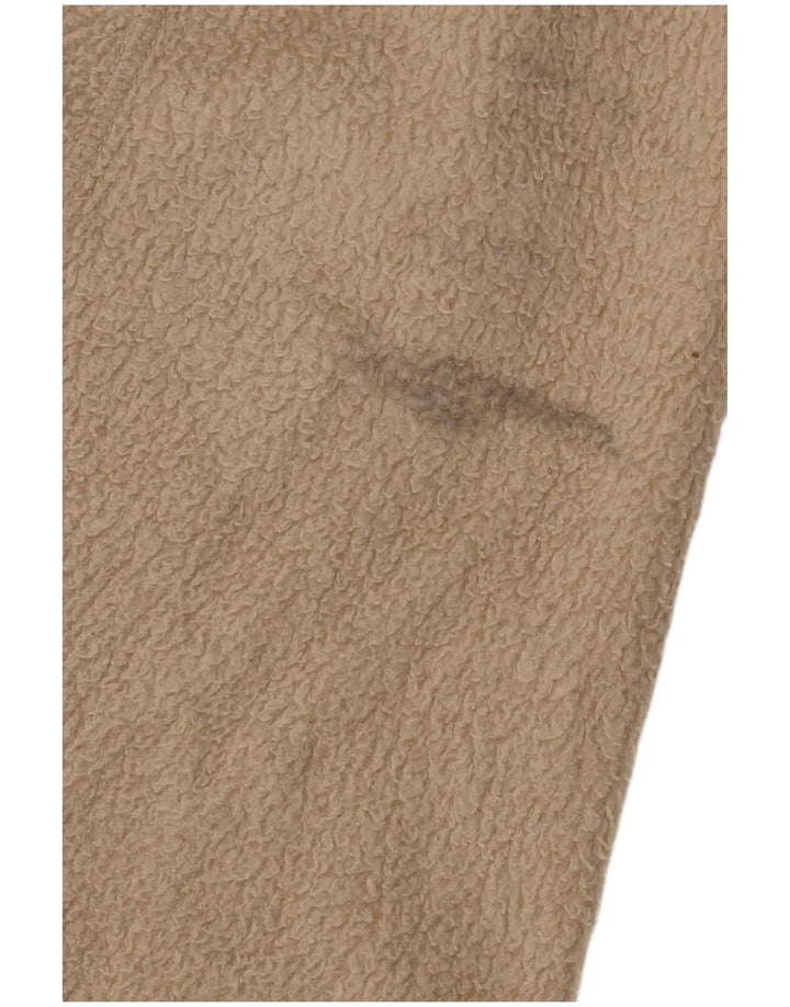 FILA Veste polaire homme UK 36 Small Beige Colourblock Polyester