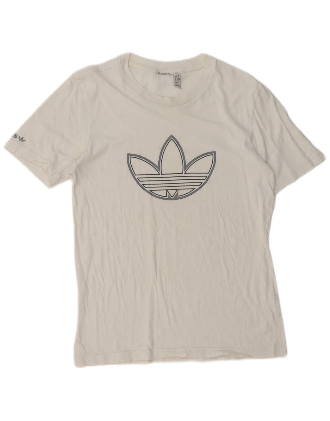 ADIDAS T-Shirt Graphique Homme XS Blanc