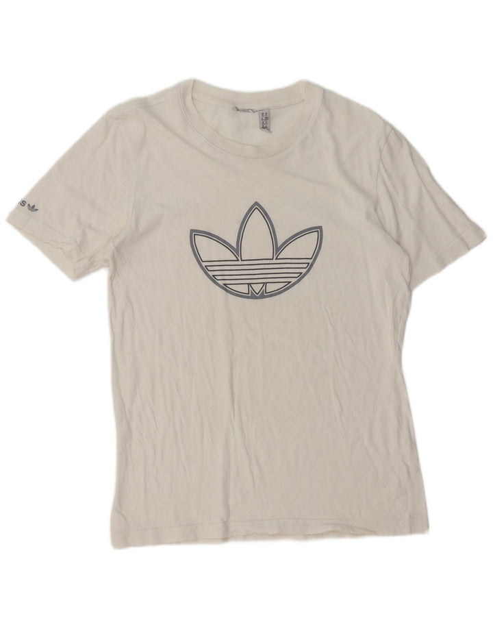 ADIDAS T-Shirt Graphique Homme XS Blanc