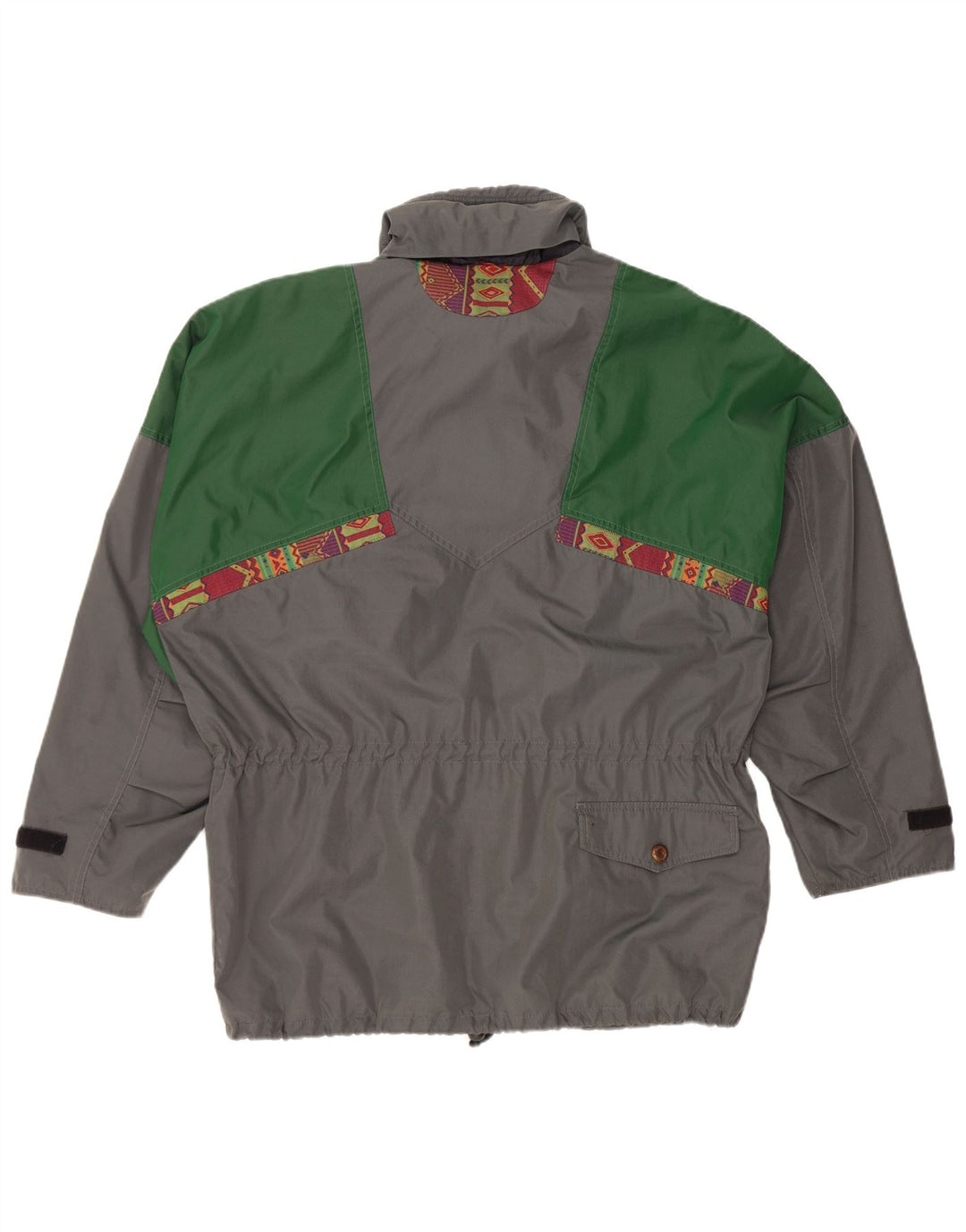 veste utilitaire coupe ample vintage pour hommes UK 38 Polyamide gris moyen