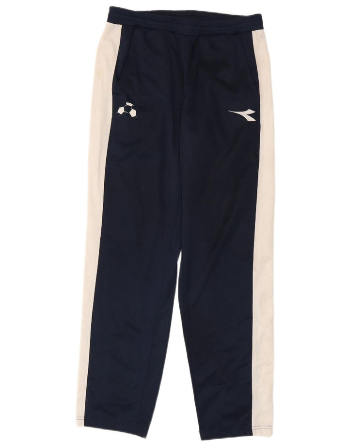 Diadora Pantalon De Survêtement Homme Bleu Marine Moyen Colorblock Polyester