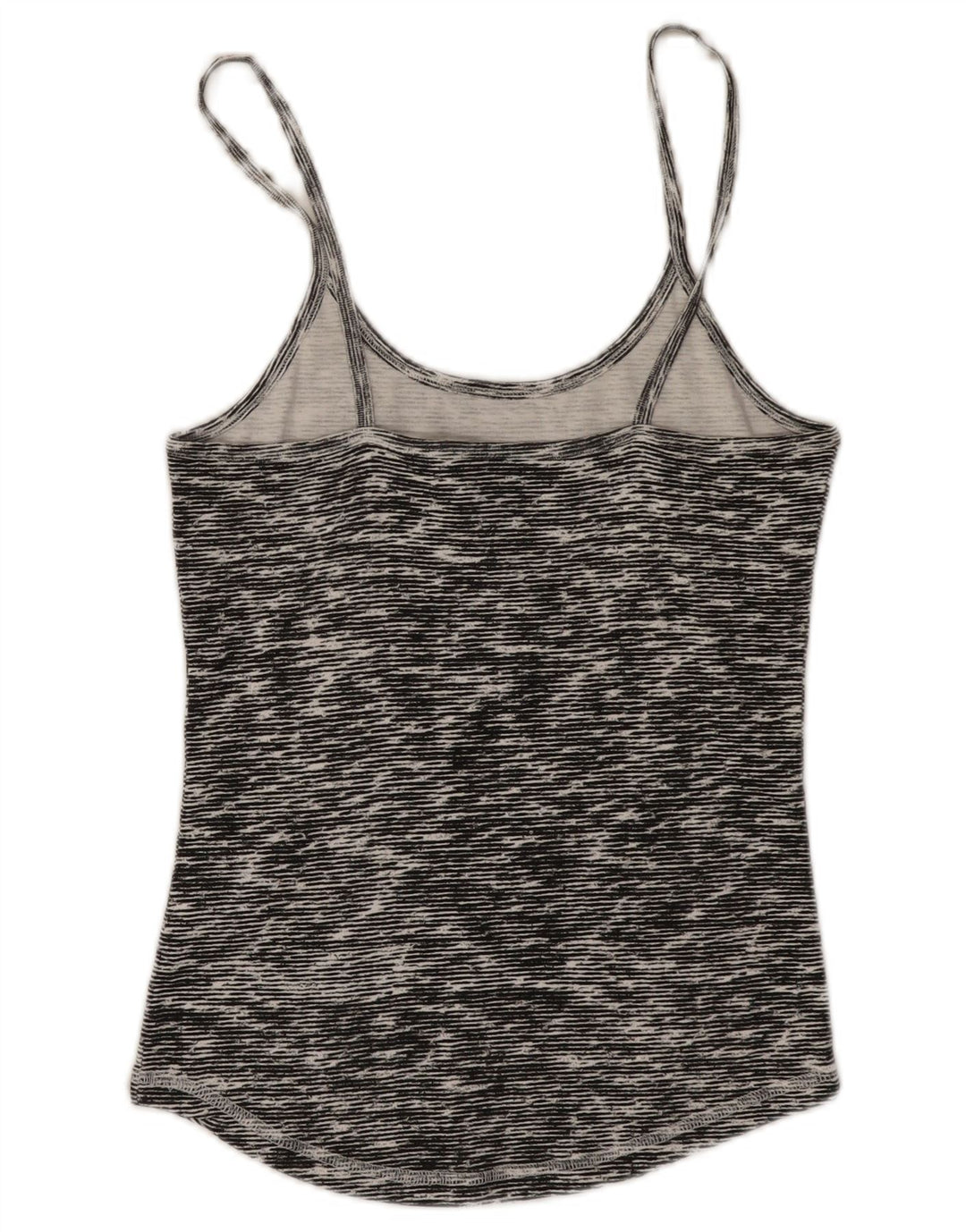 Champion Cami Top Femme UK 12 Coton Chiné Gris Moyen