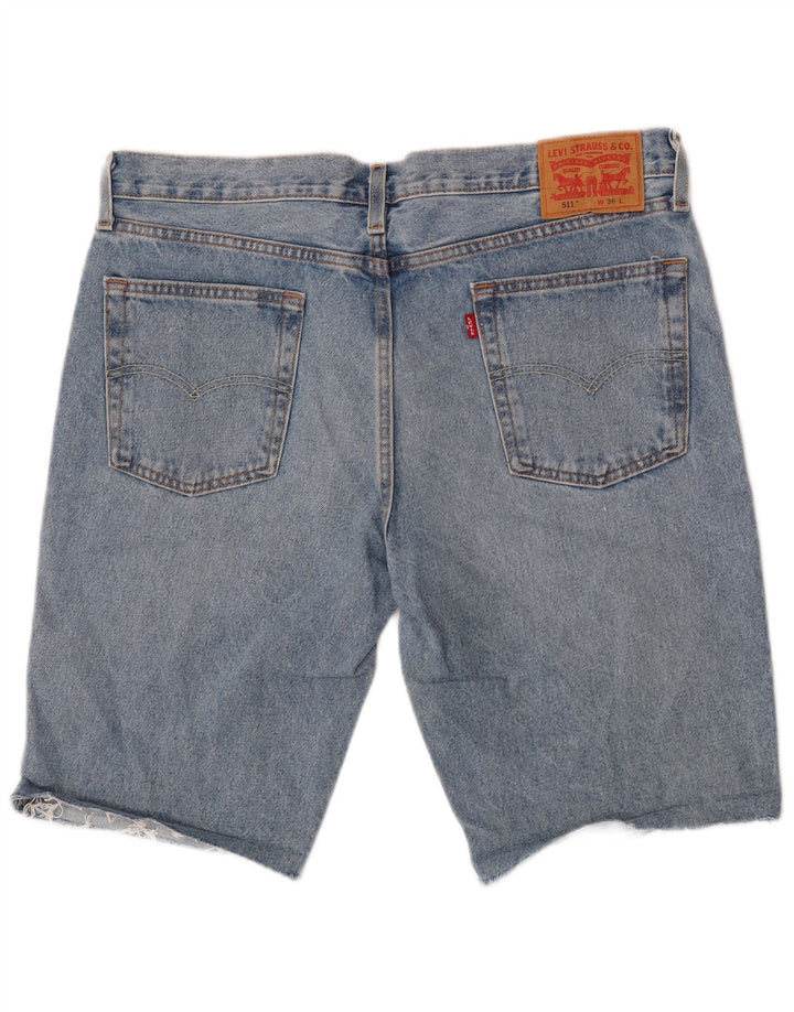 Levi's Short en Jean 511 W36 Homme Bleu Large Coton