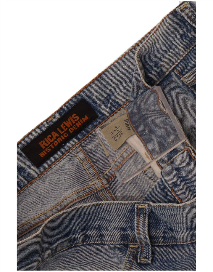 Rica Lewis Jean droit homme W33 L28 bleu