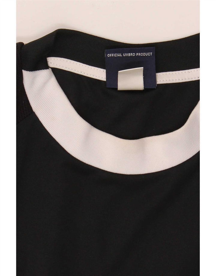 Umbro T-Shirt Graphique Homme XL Noir Colorblock Polyester