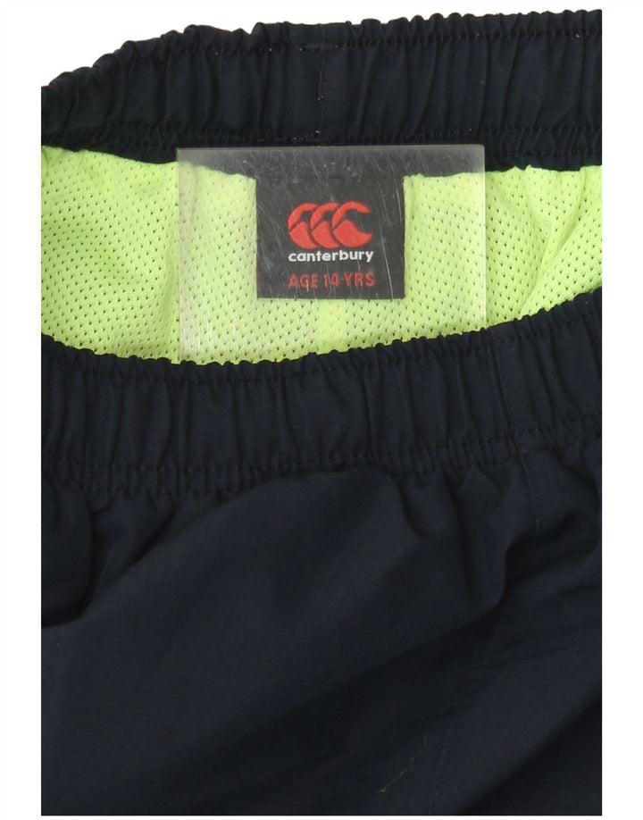 CANTERBURY Pantalon de Survêtement Graphique Garçon 13-14 ans Bleu Marine