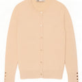 Zara Cardigan Femme Pull UK 12 Viscose Beige Moyen