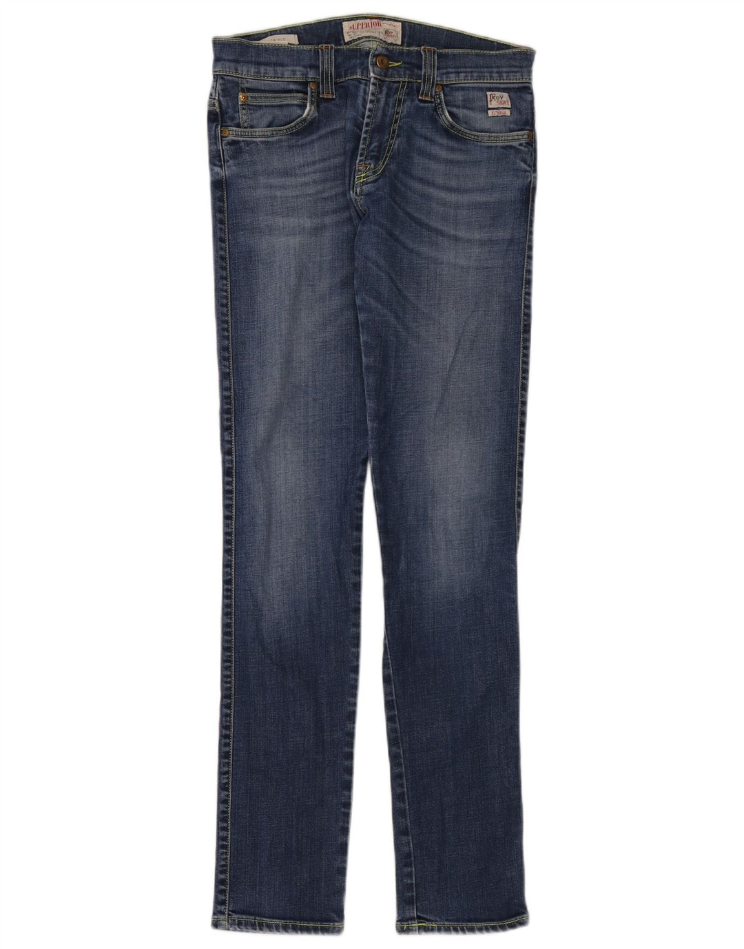Roy Rogers Jean Slim Femme W30 L34 Bleu Coton