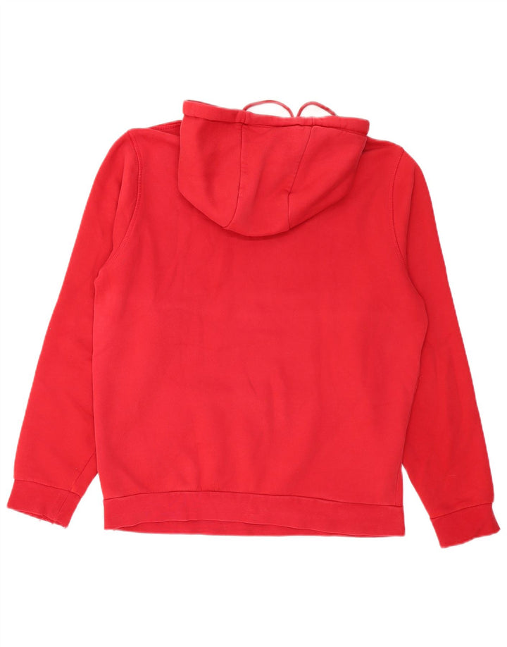 TOMMY HILFIGER Pull à Capuche Graphique Homme Rouge Moyen