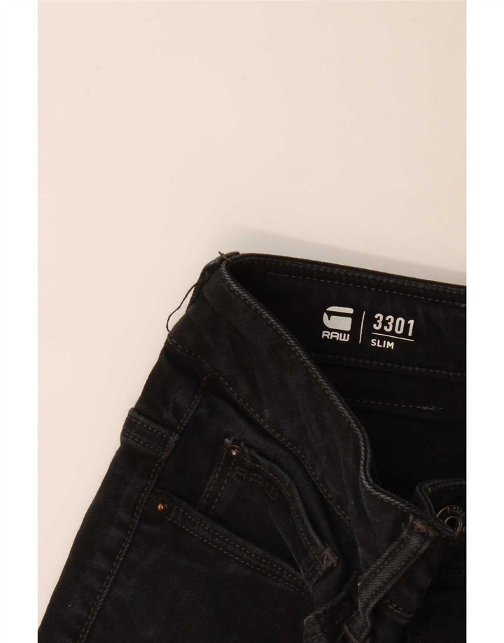 G-Star Jean Slim 3301 Femme W30 L29 Noir