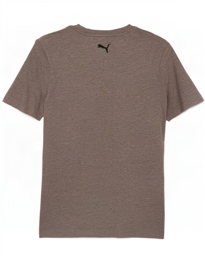 Puma T-Shirt Graphique Homme Petit Gris Moucheté