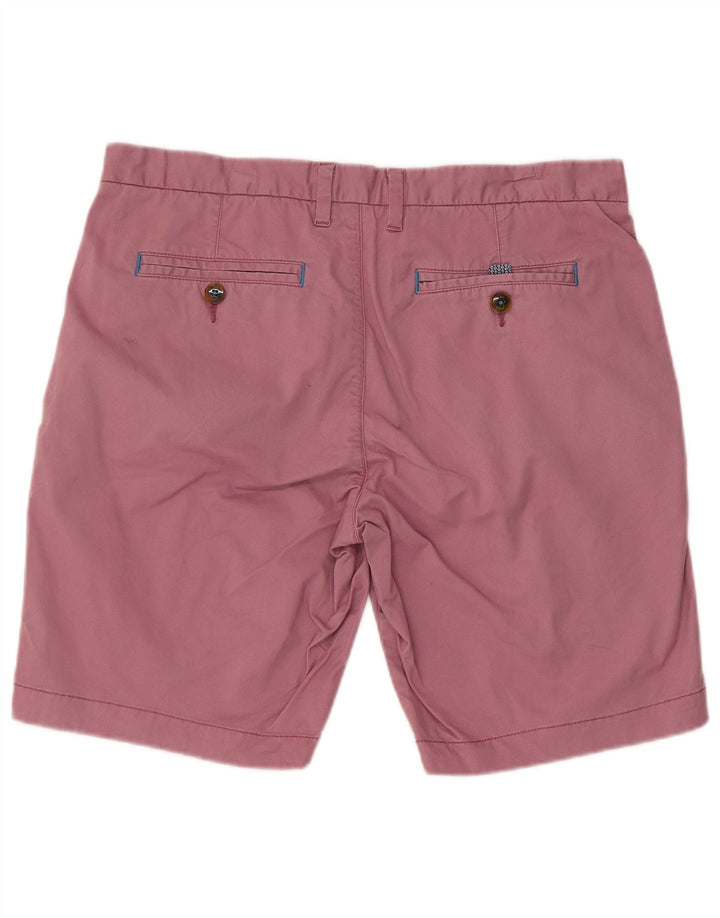 Ted Baker Short Chino Regular Homme W34 Large Rose Coton