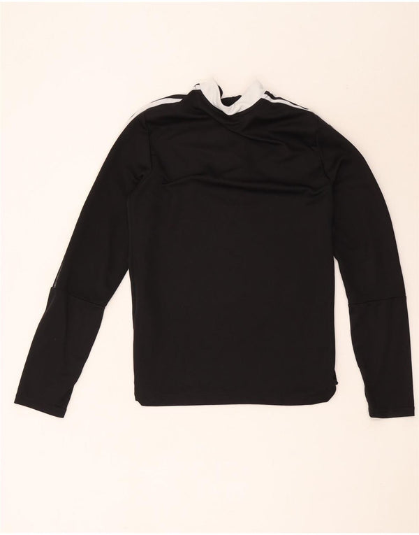 Adidas Haut de Survêtement Aeroready Zip Neck Pull Garçon 13-14 Ans Noir