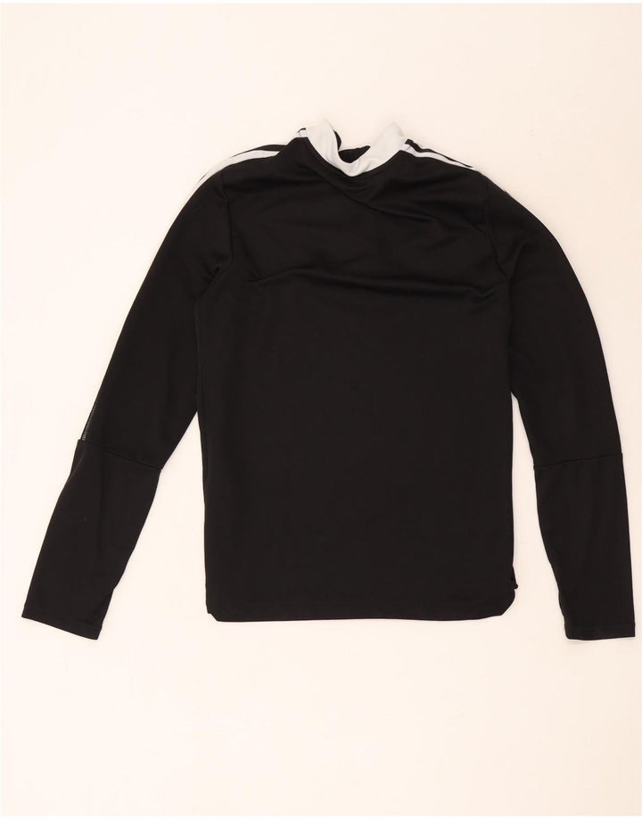 Adidas Haut de Survêtement Aeroready Zip Neck Pull Garçon 13-14 Ans Noir