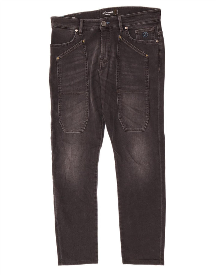 Jeckerson Jean Slim Homme W32 L28 Noir