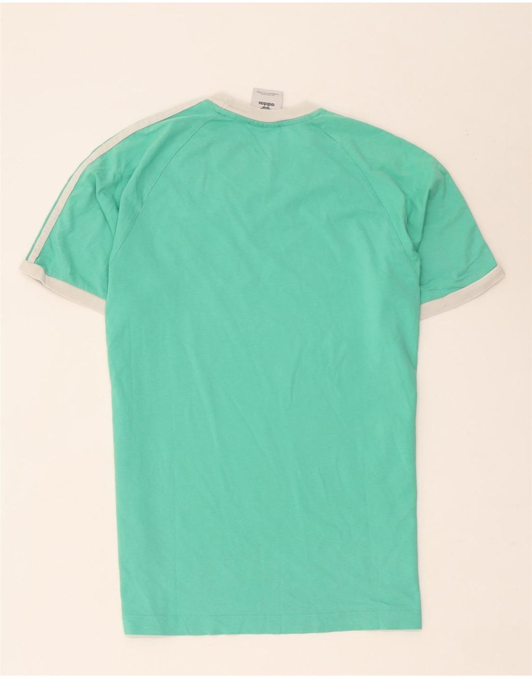 Adidas T-Shirt Homme Vert Moyen Coton