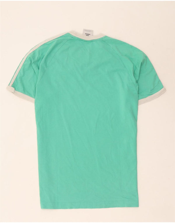 Adidas T-Shirt Homme Vert Moyen Coton