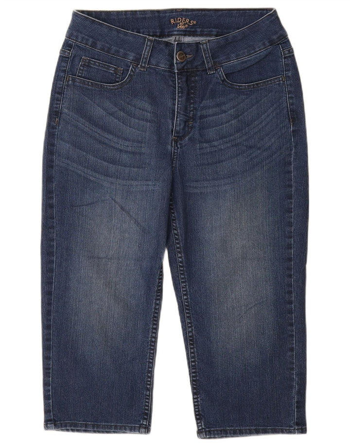 LEE Jeans Capri Riders Coupe Ample pour Femme US 8 Medium W28 L18 Bleu Coton