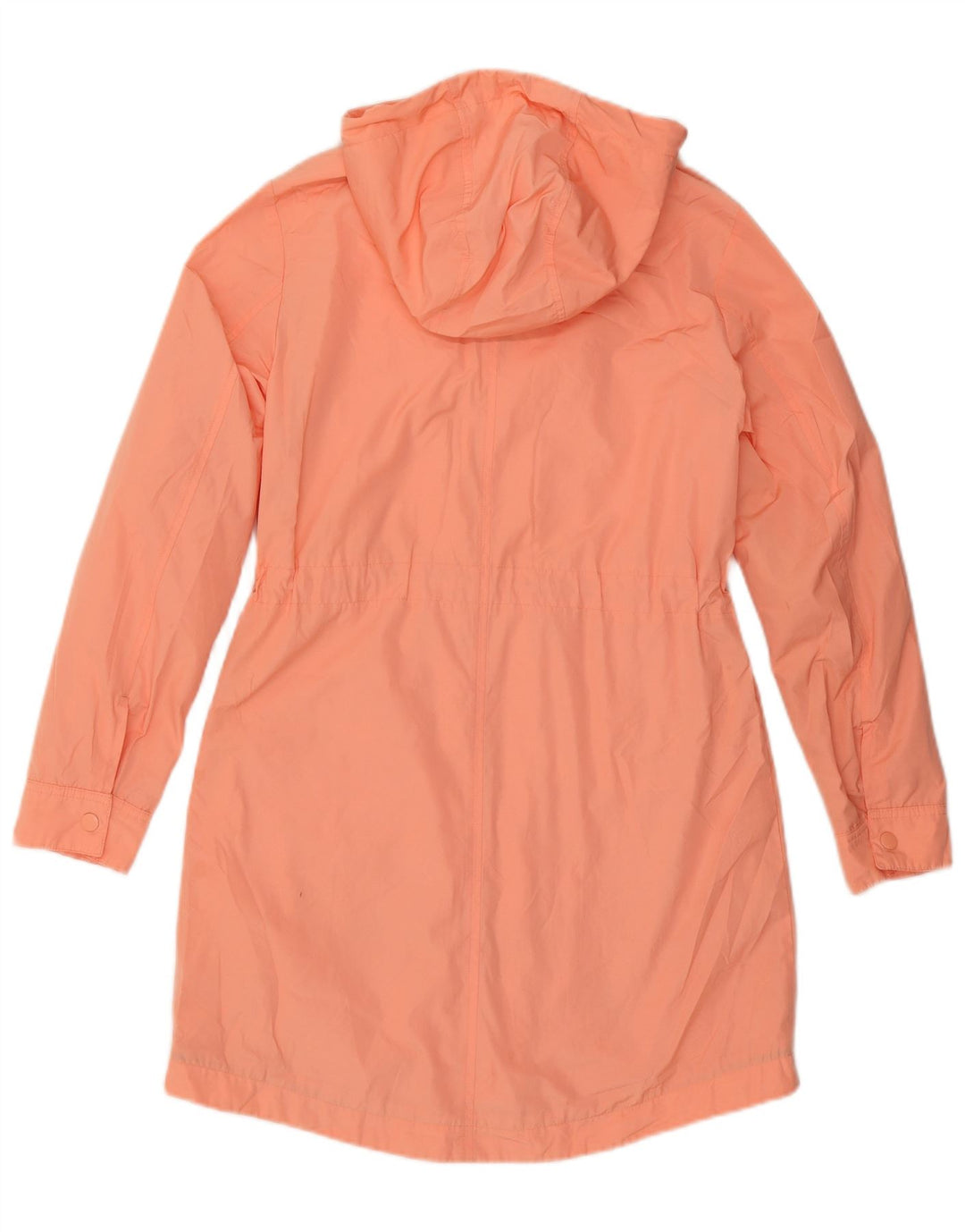 Marks & Spencer Manteau imperméable à capuche pour femme UK 8 Small Orange Polyester