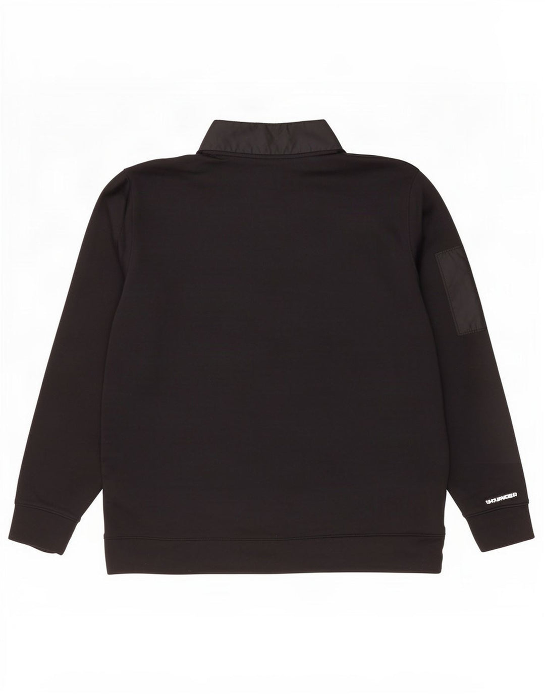 Under Armour Sweat-Shirt Zip Neck Homme XL Noir Polyester