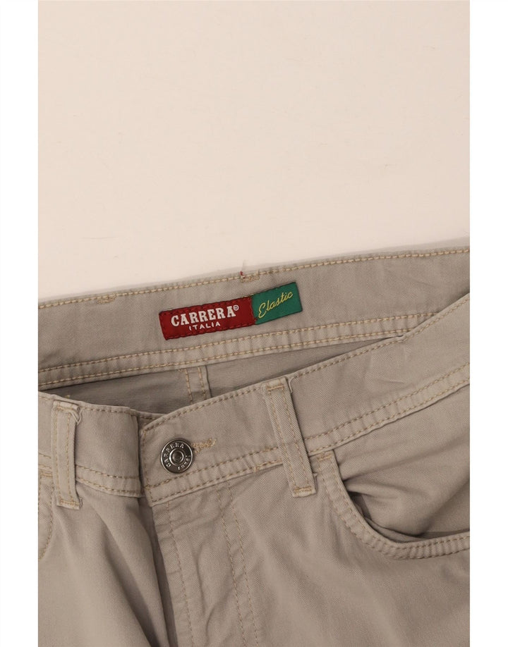 CARRERA Mens Slim Casual Trousers W30 L34 Grey