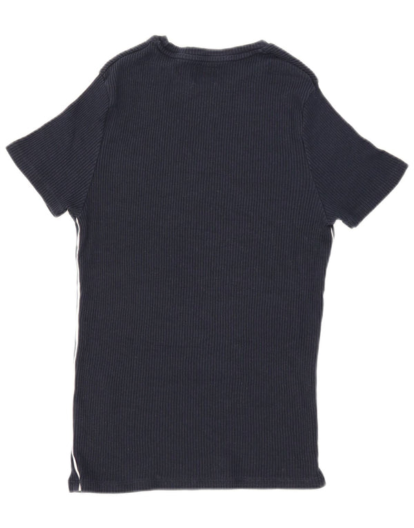 Zara T-Shirt Homme Bleu Marine Moyen