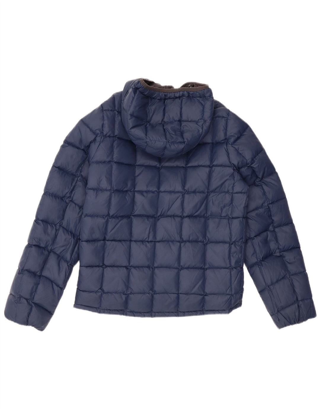 K-WAY Veste matelassée réversible à capuche pour garçon 11-12 ans Petit Gris