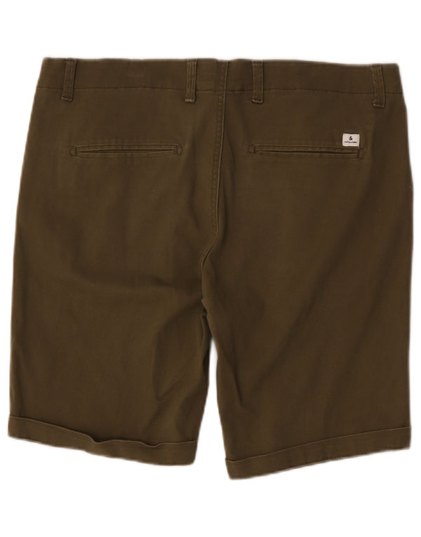 Jack & Jones Short Chino Homme Large W36 Kaki Coton