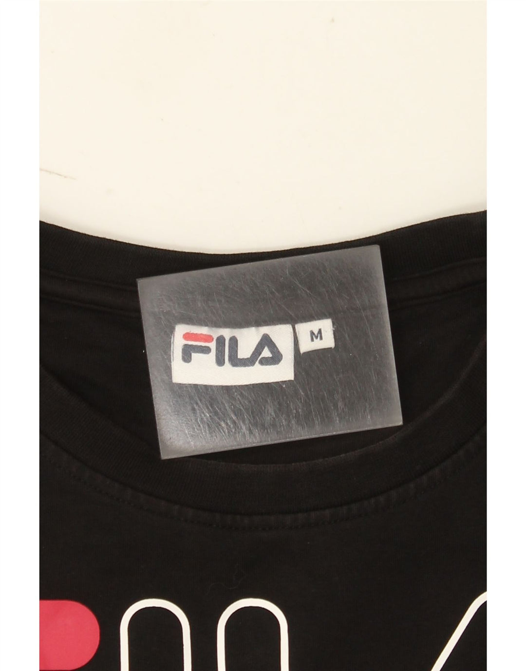 Fila Sweat-shirt graphique pour femme UK 14 Noir moyen