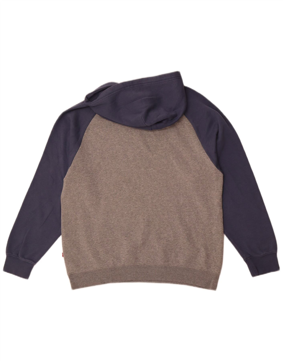 Levi's Pull à Capuche Graphic Relaxed Fit Homme Gris Moyen Colorblock